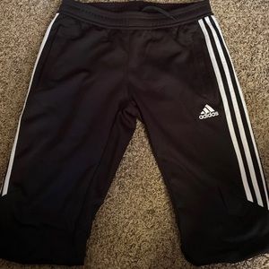 Classic Adidas zip ankle joggers